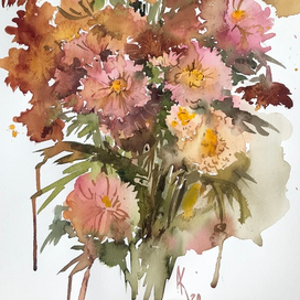 Хризантемы 