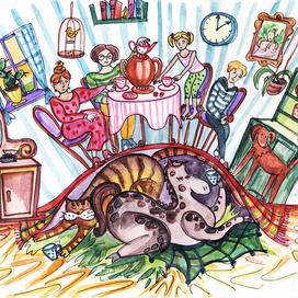 Под ковром. Д. Биссет.