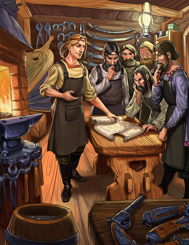 Левша и мастера