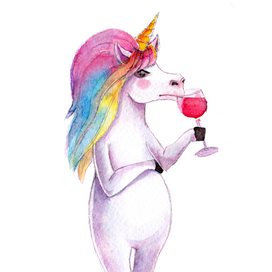 Единорог и вино 