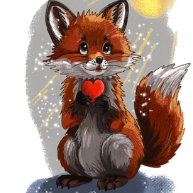 Лисёнок с сердцем