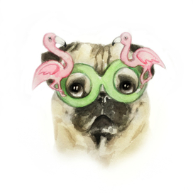 Летний мопс