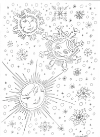 Новогодние снежинки :-)