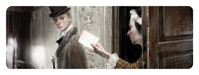 Ф. М. Достоевский "Подросток" 3 глава, заставка