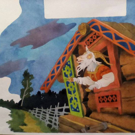 Обложка "Коза-дереза"   2003г.