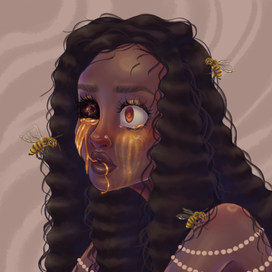 Девушка с пчёлами