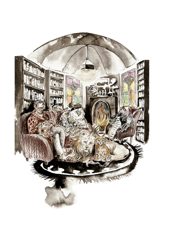 Иллюстрация к повести Ю. Чернухиной "Отрывкин"