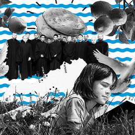 "Моя семья и другие люди" , иллюстрация для журнала Courage