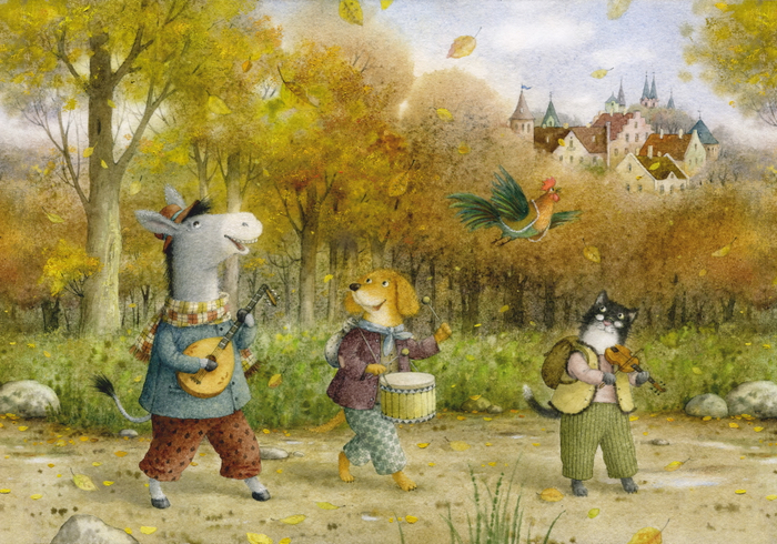 Братья Гримм "Бременские музыканты"