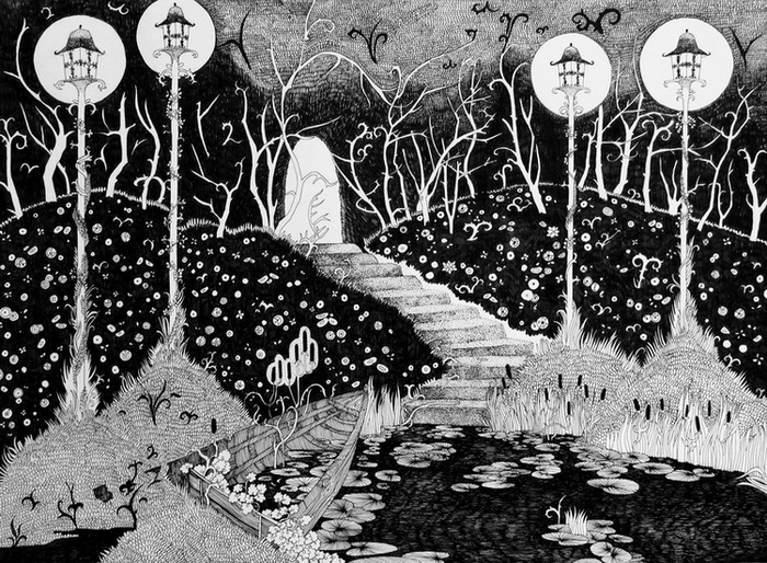 В тайном саду