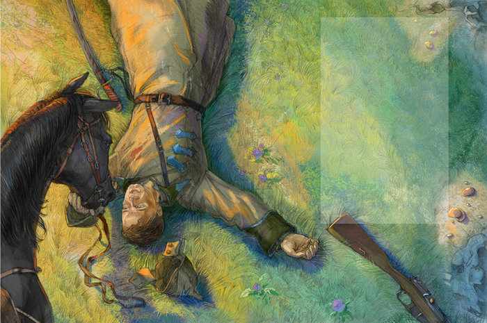 Разворот для книги.