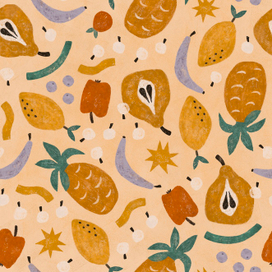 Summer fruits coctail 