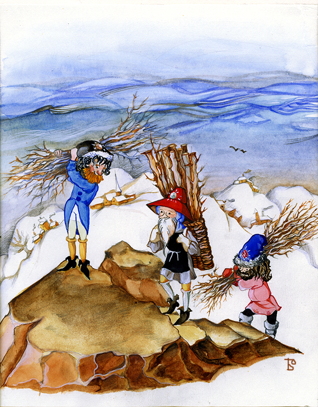 Гномики за работой