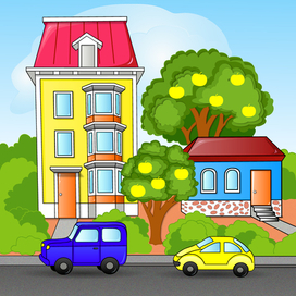 Городская улица