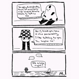 Комикс про грибочек