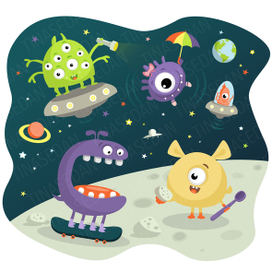 Иллюстрация для игрушки-сортер