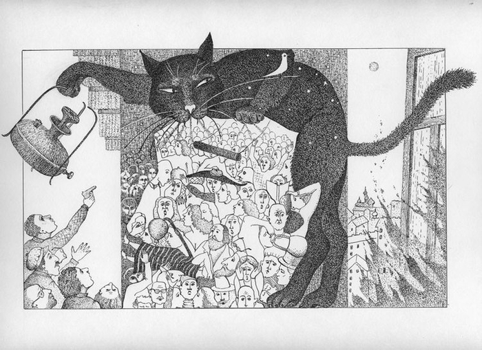 Иллюстрация "Мастер и Маргарита"