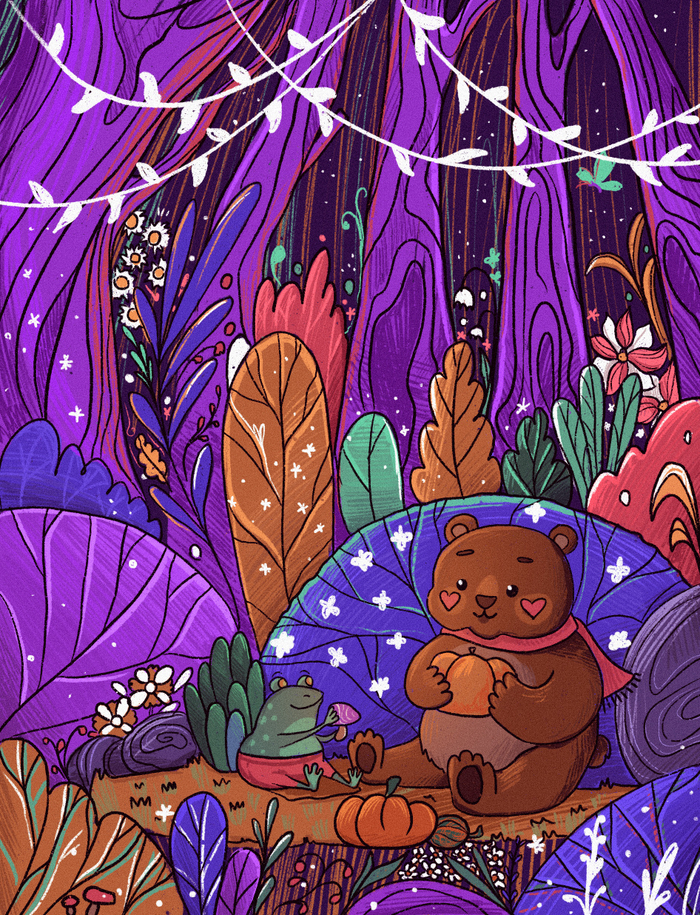 Друзья в лесу