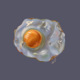 An egg 