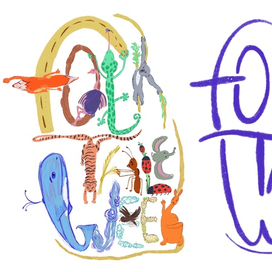 Folke Tale Week. Children illustration