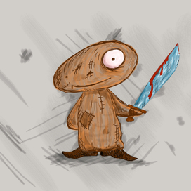 Чувачок с ножом