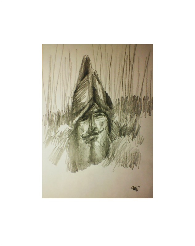 Капитан  Жюль Ен с ротой своих тупых пикинеров