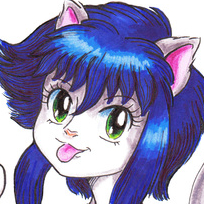 Игривая кошка