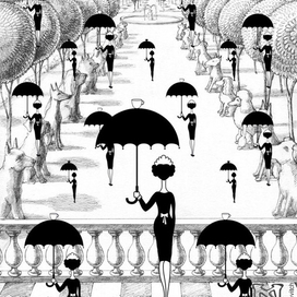 Иллюстрация к повести Джеймса Крюса "Тим Талер, или проданный смех".