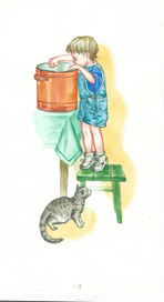 "Мамин помощник" стихи