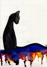Чёрный кот