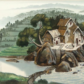 Восточный пейзаж