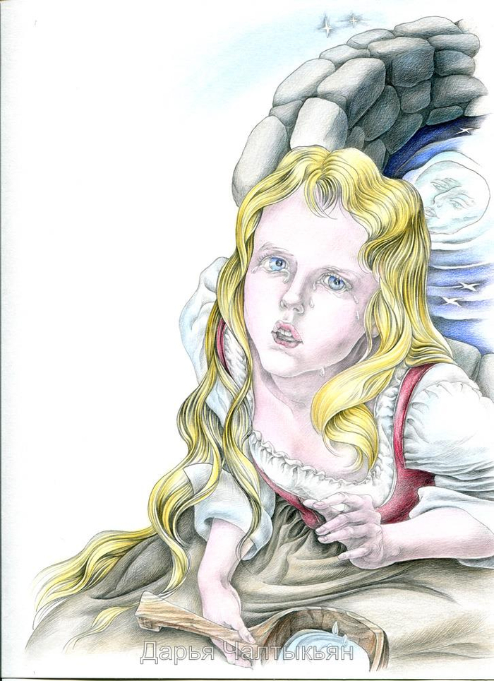 Девица у колодца 2