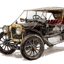автомобиль Руссо-Балт К12/20 выпуска 1911 года с шасси № 73