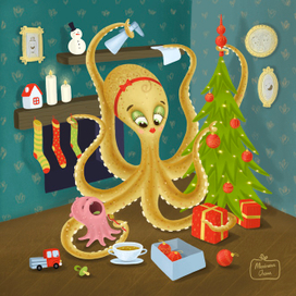 Мама Осьминожка