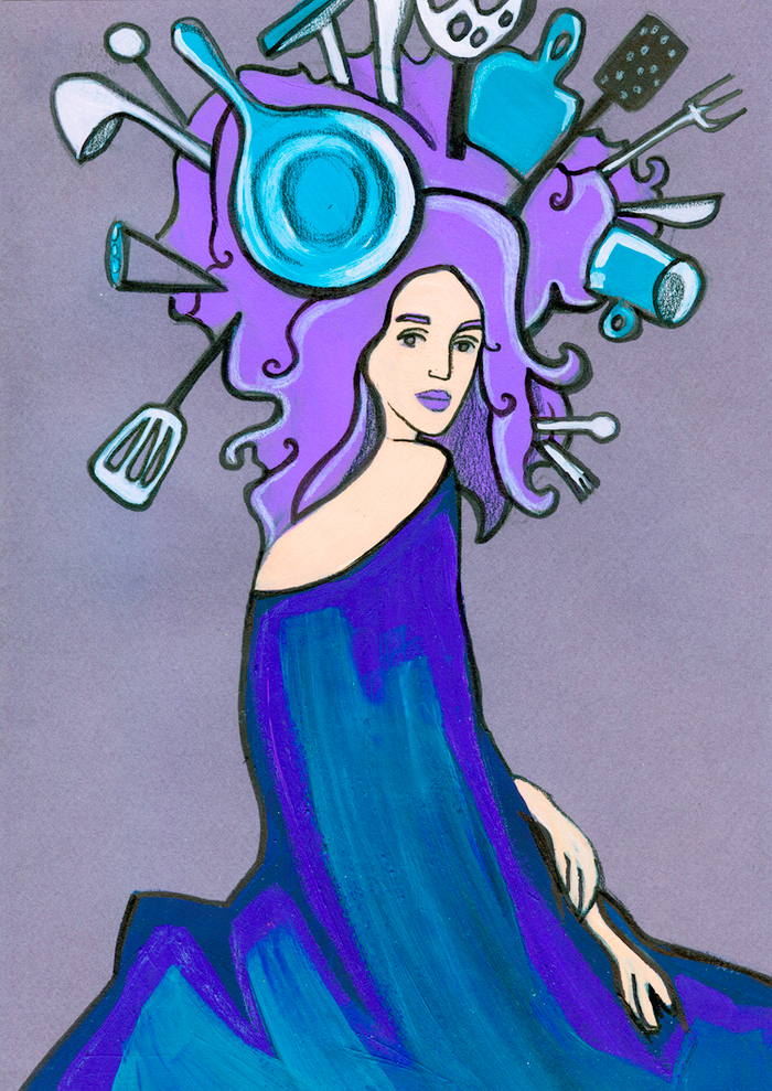 Непростой быт женщины