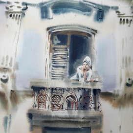 мой утренний кофе во Флоренции