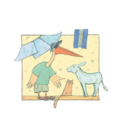 Иллюстрация к авторской книге «Петрос»