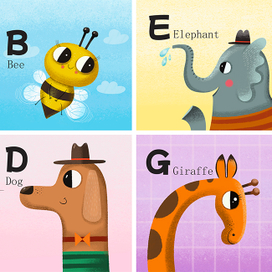 Продам свою идею "Animals alphabit"