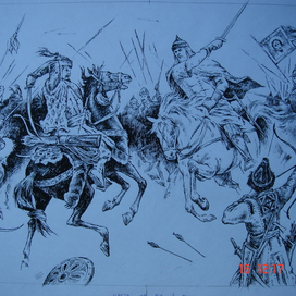 форзац "Святая Русь" том3