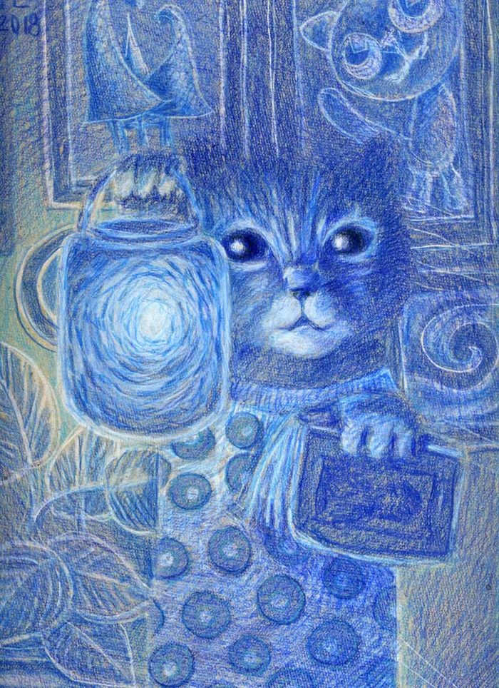 в свете фонаря всё кажется иначе