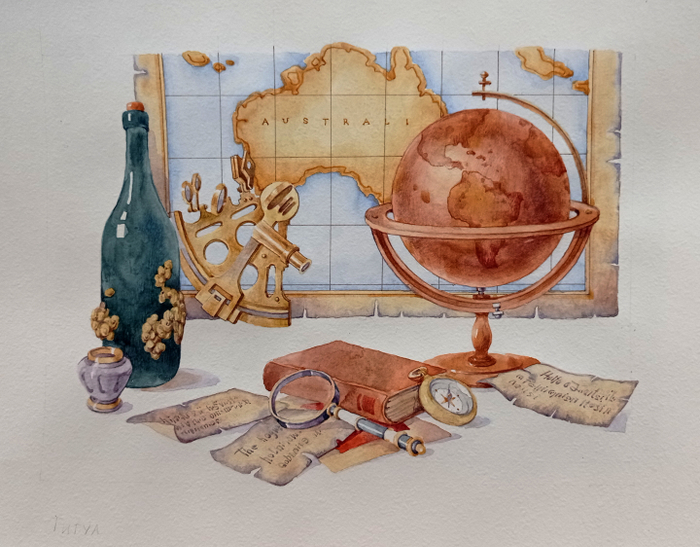 Титул. Дети капитана Гранта