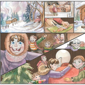 Новогодние праздники с семьей