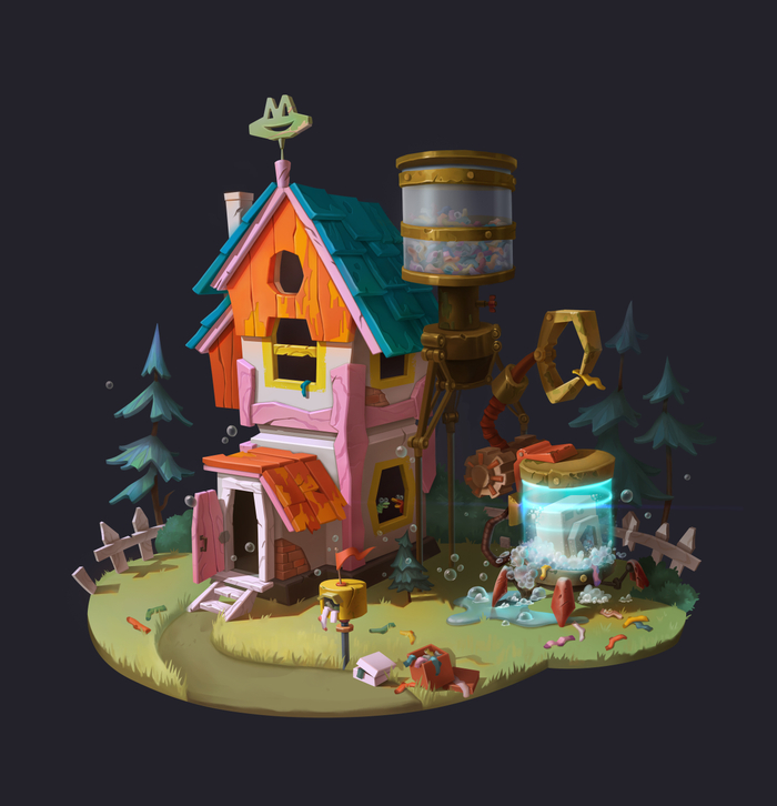 Дом похитителя носков