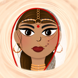 Девушка из Индии