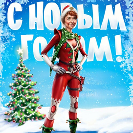 Иллюстрация- заказной портрет в стиле Fortnite 300 ppi.