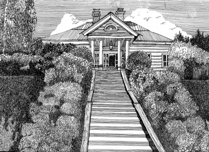 "Михайловское.Дом поэта."