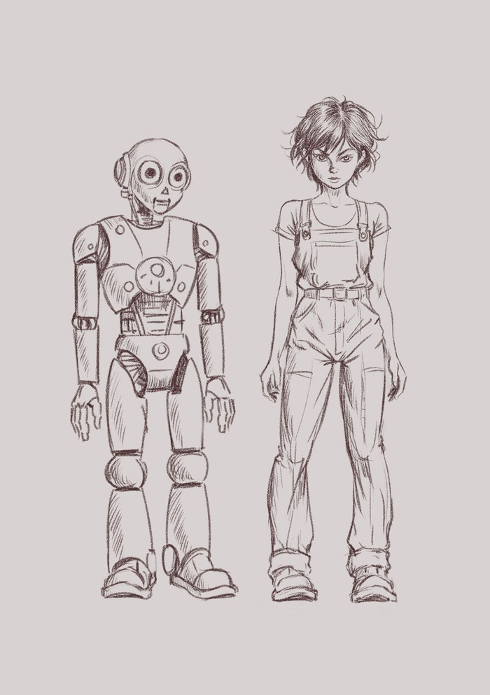 Ива и робот Седьмой