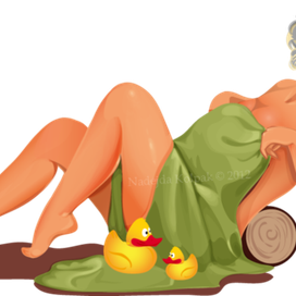 Персонаж для сайта Сауны