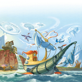 "Антарктида" иллюстрация