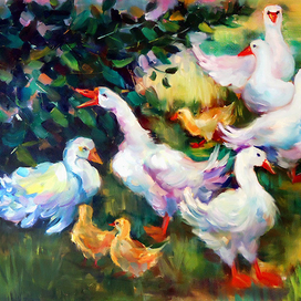 Гусиная прогулка